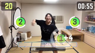 【Active Arcade】免費超好玩防疫在家闔家歡首選遊戲! 挑戰全項目累到爆汗 運動 健身[NyoNyo妞妞日常實況] screenshot 4