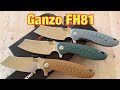 Ganzo Firebird FH81 cleaver style flipper /includes disassembly/ budget cleaver that’s got style !!