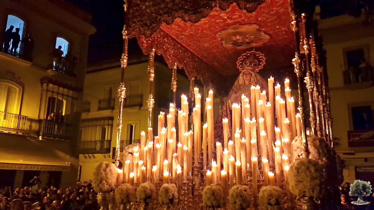 La Virgen de Madre de Dios de la Palma del Cristo de Burgos llegando a su plaza - BM Maestro Tejera