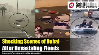 UAE Shocked: Record Rainfall Brings Flash Floods to Dubai | Scenes of Dubai After Devastating Floods