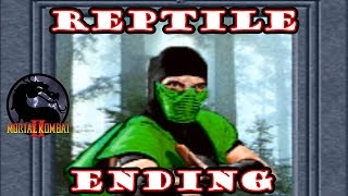 Mortal Kombat 2 - Reptile Ending