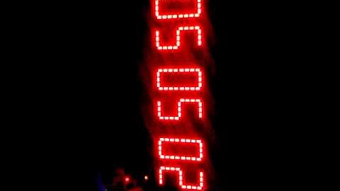 7 segment display avr clock