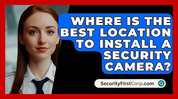 Where Is The Best Location To Install A Security Camera? - SecurityFirstCorp.com