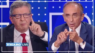 ????Le débat entre Mélenchon et Zemmour décrypté par le spécialiste en rhétorique Victor Ferry