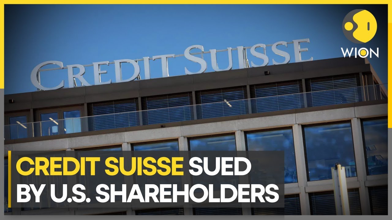 You are currently viewing Credit Suisse sued by U.S. shareholders accused of defrauding investors | World Business Watch – WION