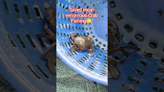 Happy most venomous crab fishing 🦦 🙄 #rescue #tending #viral #animals #emotional #
