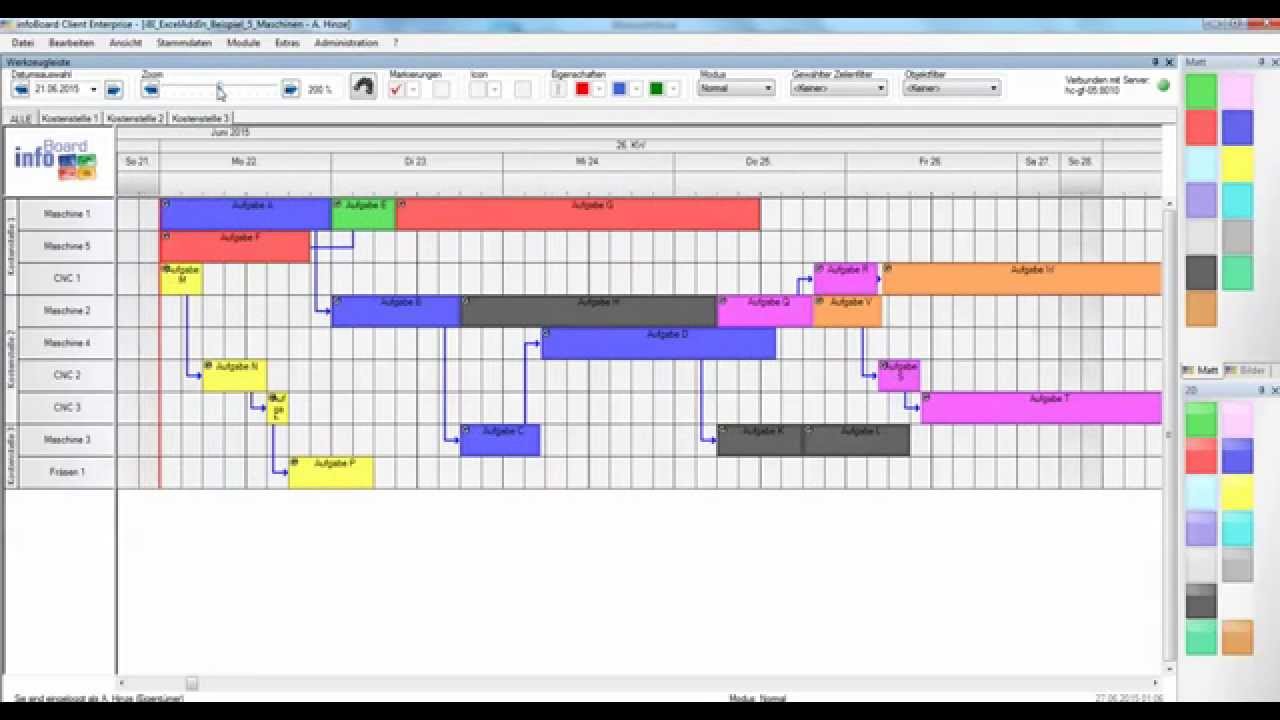 infoBoard einfacher Excel Import - YouTube