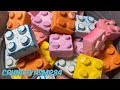 Lego Gym Chalk Blocks | Sleep Aid | Oddly Satisfying | ASMR