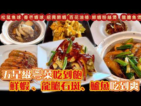 五星級粵菜港點吃到飽 現點現做49道 ｜台中吃到飽｜吃到飽｜Buffet｜TaiwanBuffet｜粵菜｜金園中餐廳