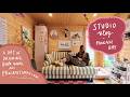 Studio Vlog | Pancake Day in the Studio, Drawing Orangutans, Wolves &amp; Book Work