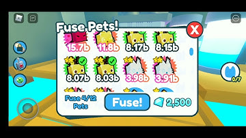 What happens when you fuse 4 Golden Rudolf