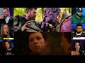 Thanos Snaps his Fingers | Avengers : Infinity War | Reaction Mashup | #avengers