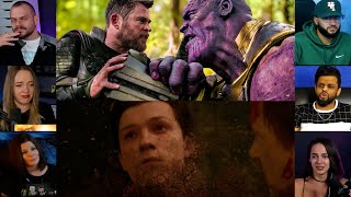 Thanos Snaps his Fingers | Avengers : Infinity War | Reaction Mashup | #avengers Resimi