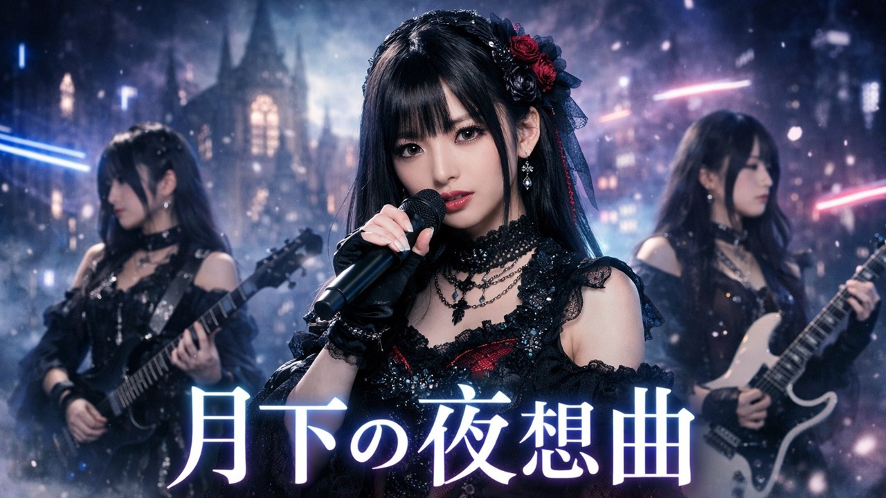 MALICE MIZER『月下の夜想曲』｜ロック系アイドルがカバー【AI Cover】