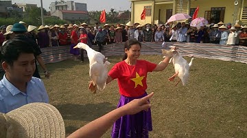 CƯỜI VỠ BỤNG VỚI TRÒ CHƠI DÂN GIAN - BỊT MẮT BẮT VỊT - CHỊ EM PHỤ NỮ THÀNH NHÂN CHIẾN THẮNG!