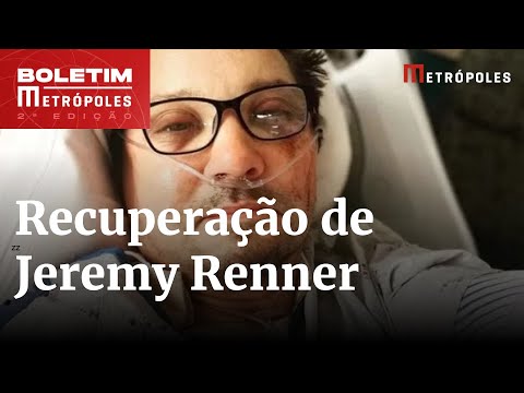 Jeremy Renner faz primeira aparição após acidente: “Esculhambado” | Boletim Metrópoles 2º