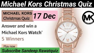 Michael Kors Heart Rate Monitor Watch 