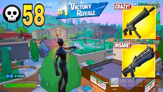 58 Elimination Solo "RANKED RELOAD" Wins Gameplay Chapter 7 (PS5 Controller) screenshot 3