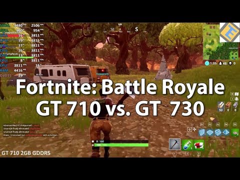 Fortnite: Battle Royale GeForce GT 710 vs. GT 730 ... - 480 x 360 jpeg 48kB