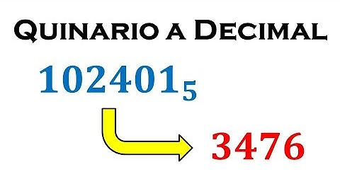 Convertir un número Quinario a Decimal (Base 5 a Base 10) // Sistema de numeración