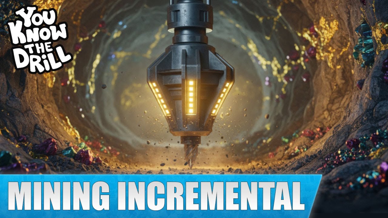 Digging for Rare Ores Gets CRAZY Fast! | Incremental Drilling Game