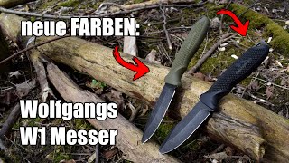 Vorstellung: Wolfgangs W1 Outdoormesser (neue Farbvarianten)