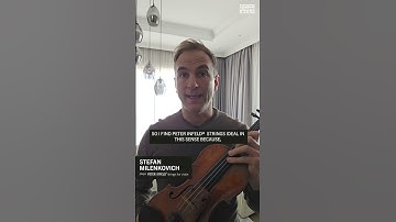 STEFAN MILENKOVICH about PETER INFELD® strings for violin