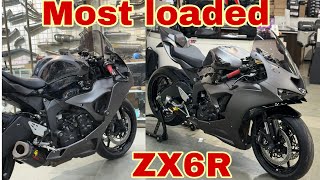 Kawasaki ZX6R loading more than 4 lakh