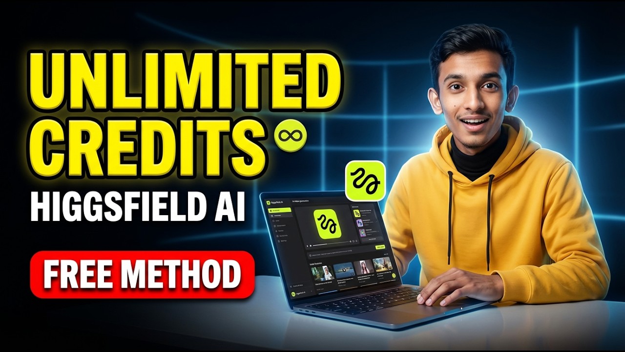 How to Get Free Unlimited Higgsfield AI Credits 👏 (Step-by-Step 2026)