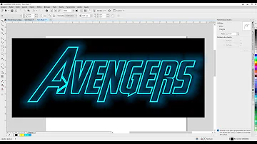 Como fazer um efeito de brilho no Corel Draw?