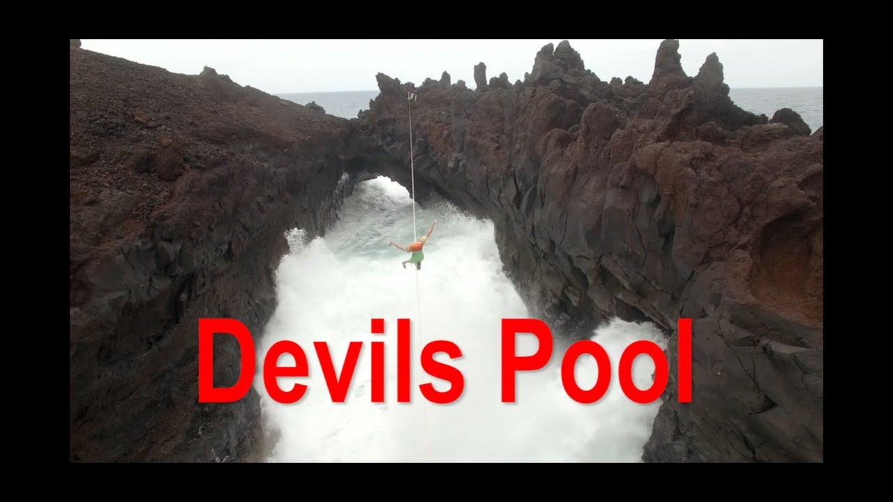 The Devils Pool Slackline - Lanzarote Adventure Series onLINE #4