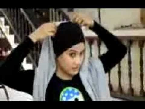  cara  terbaru memakai  jilbab  di tahun 2013 YouTube