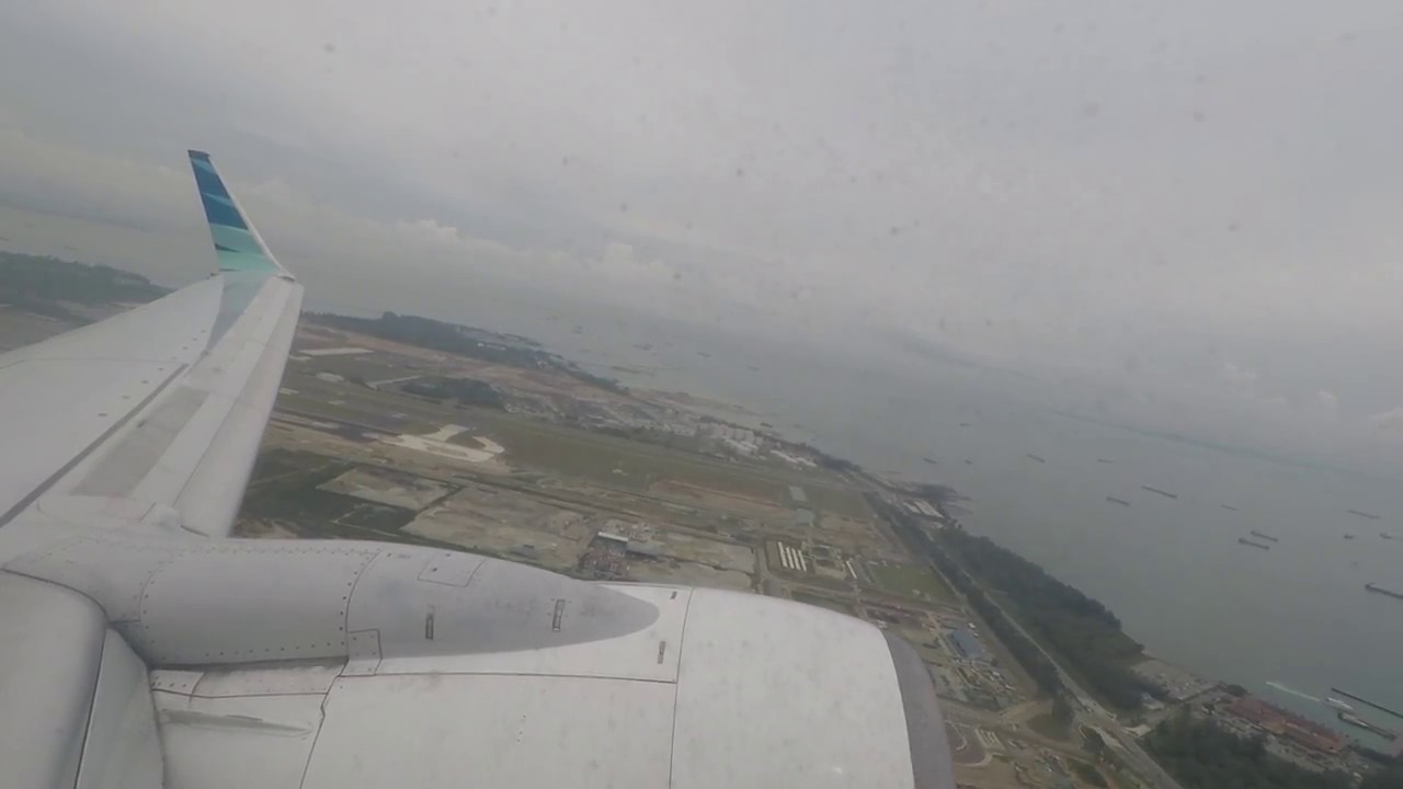 Garuda Indonesia B737-800 Singapore - Jakarta (Soekarno - Hatta) (FULL FLIGHT)