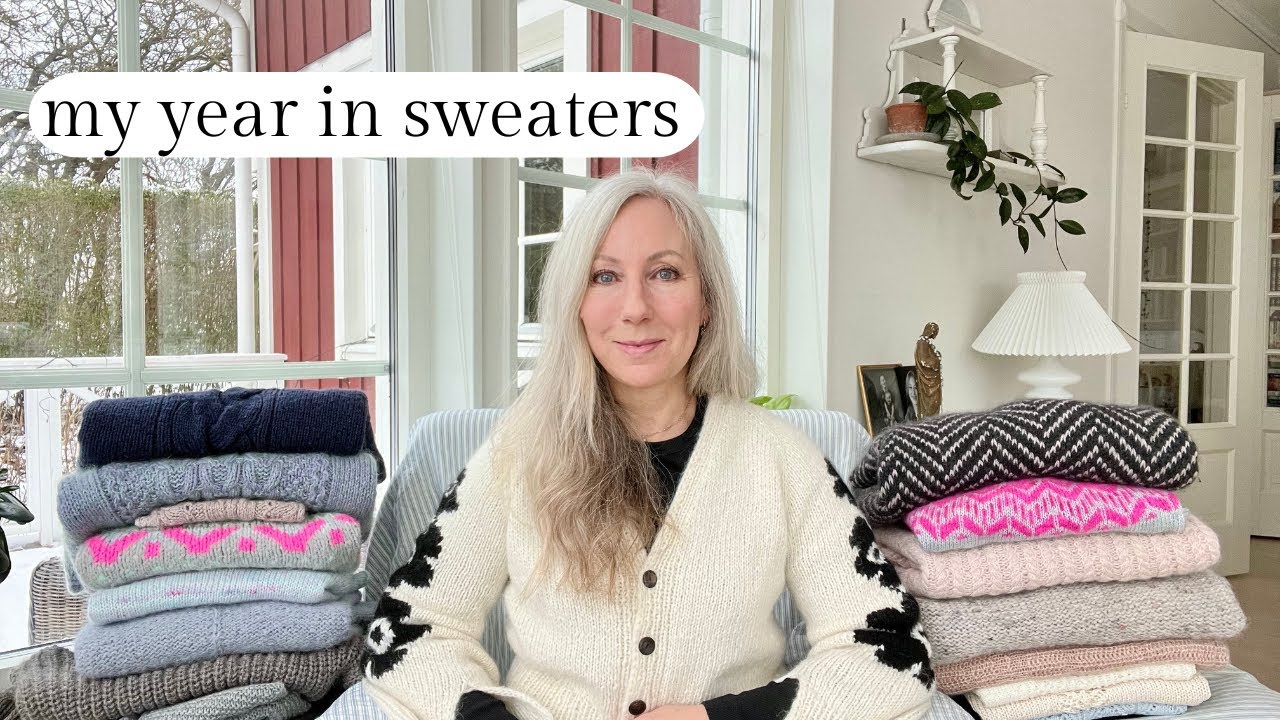 A knitting episode (13): Everything I knitted in 2023 & what I wear the most