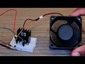 How to Drive 12V Dc Fan with Thermistor & MOSFET | IRFZ44N