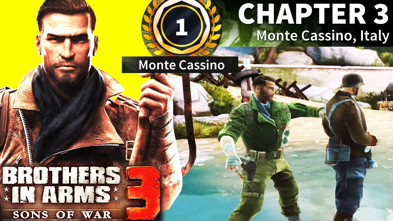 Brothers in Arms 3 Sons of War Gameplay (Gameloft) Campaign 3 Mission