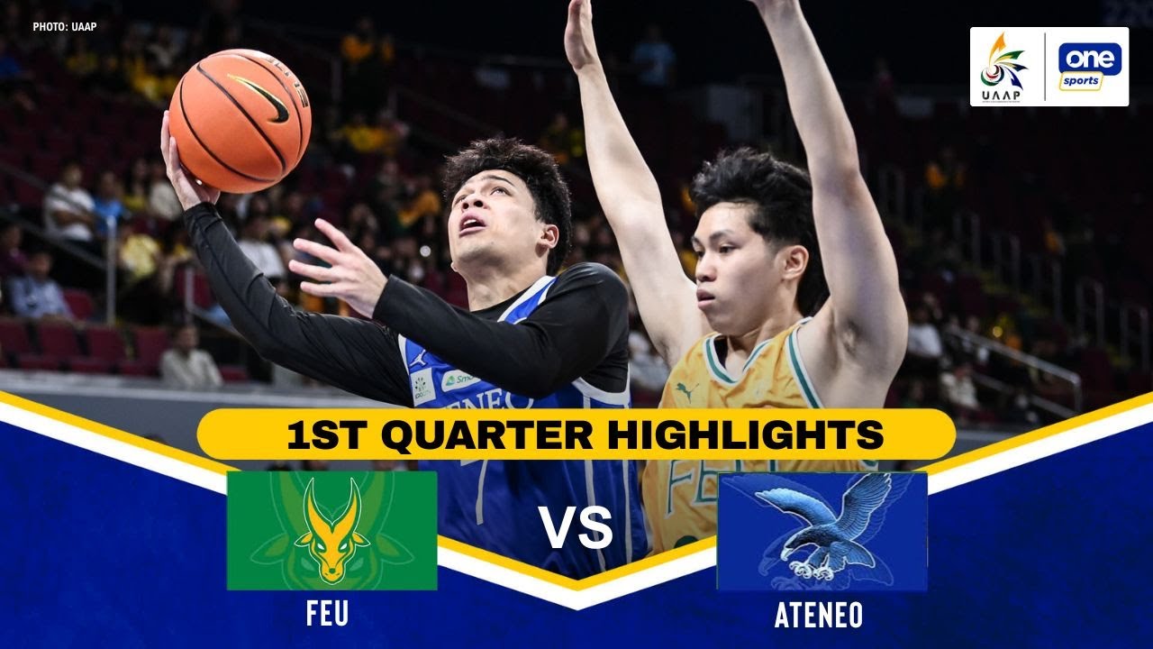 FEU vs. ATENEO | 1ST QUARTER HIGHLIGHTS | UAAP SEASON 88 MEN’S BASKETBALL ROUND 2 | OCT. 22, 2025