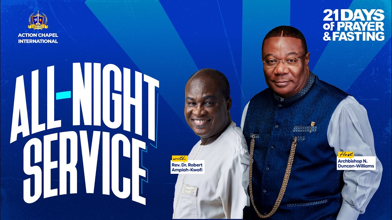 21 DAYS OF FASTING AND PRAYERS || ALL NIGHT  SERVICE  || DAY 12 || 16TH JANUARY, 2026
