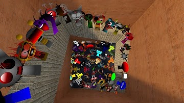 Nightmare Sprunki Nextbot Chase me in Maze Gmod !