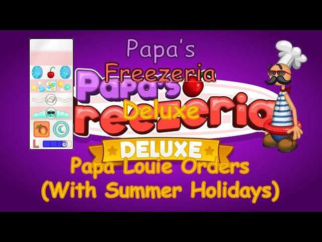 Deluxe Summertime Milkshake Maker - Papa's Freezeria — Eightify