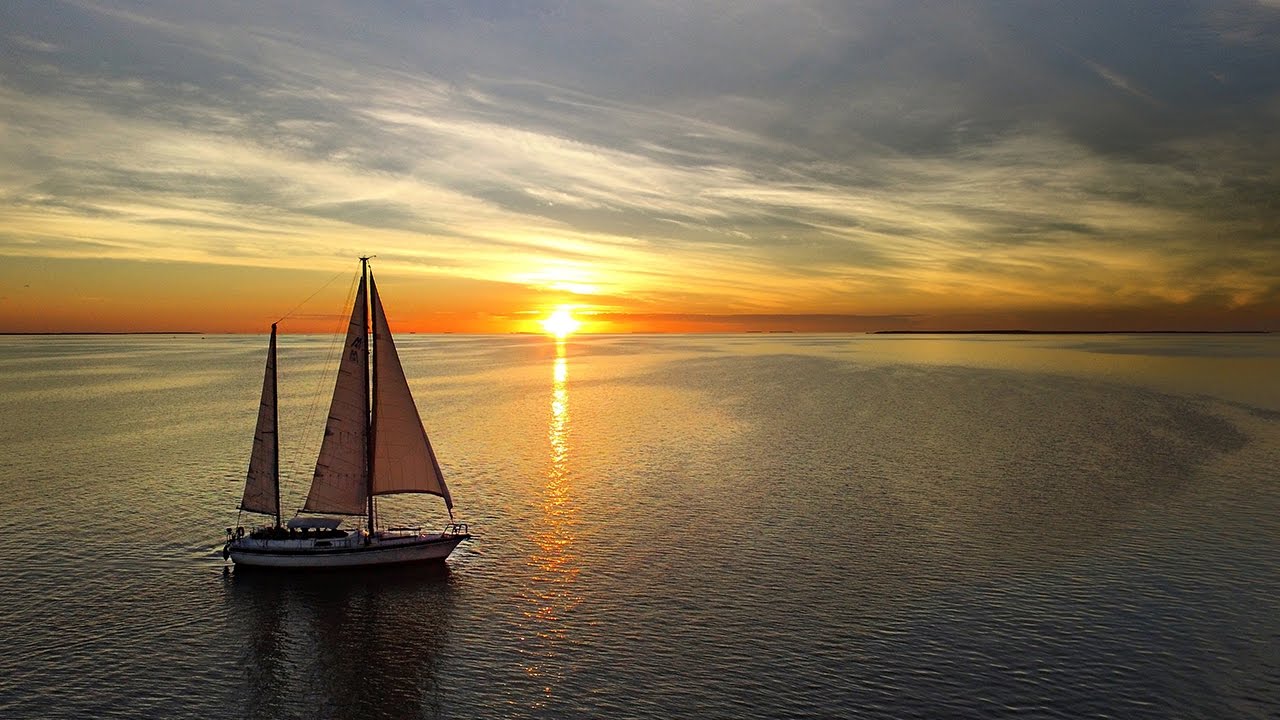STUNNING SAILBOAT DRONE VIDEO YouTube