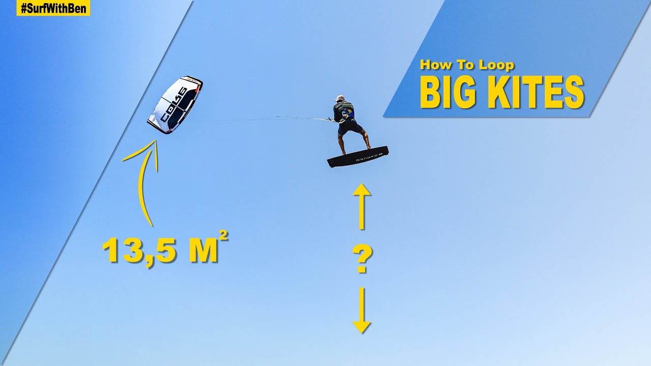 Big Air Kiteloops with a 13,5 m² Kite + Tutorial