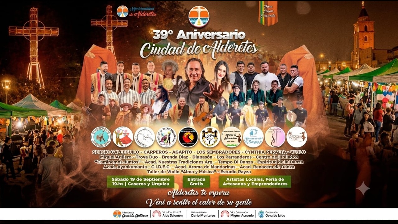 SERGIO GALLEGUILLO en ALDERETES | 39° Aniversario - Día 1 🔴 EN VIVO