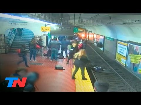 ¡De milagro no fue tragedia! Un accidente increíble en el subte D