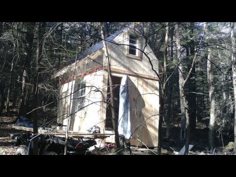 Off Grid Cabin Build Part 11 - YouTube