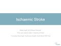 Ischaemic Stroke