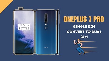 OnePlus 7 Pro T-Mobile GM1915 Single Sim Convert To Dual Sim Fix Done | Without Bootloader Unlock