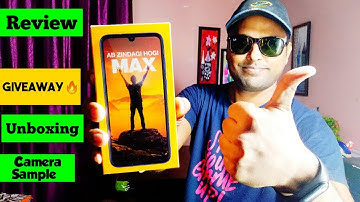 Gionee  Max Unboxing & Camera Sample | Dual Camera | Giveaway for You🔥