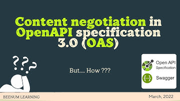Content negotiation in Open API specification 3.0 (OAS), swagger | application/json, application/xml