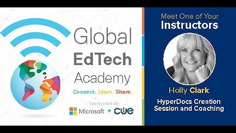HyperDocs Creation Session and Coaching with Holly Clark